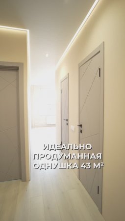 Идеальный ремонт в однушке: как с умом обустроить 43 м² (Прораб НЕВА)