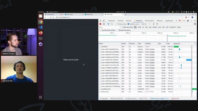 Как настроить HTTP Push в NodeJS и Nginx смотреть онлайн