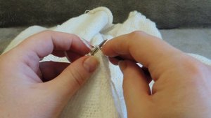Закрытие петель методом 3 спиц