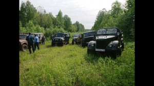 Дорога на Волчиху. Нива, УАЗ simex 35, ГАЗ69 SAFARI 500-31