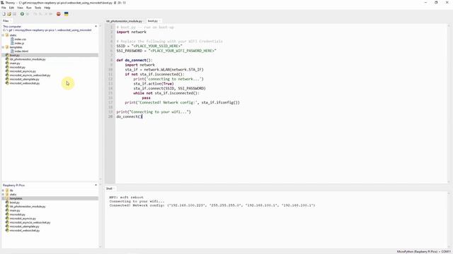 Using WebSocket in MicroPython - A Practical Example