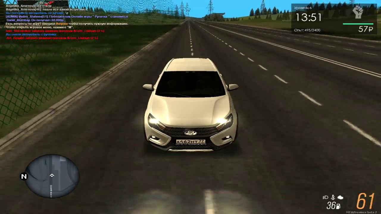 Lada Vesta SW Cross - MTA Province RP - Обзор смотреть онлайн