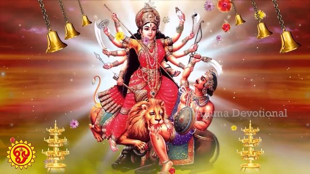 NAVARATRI 2ND DAY SPL DURGA DEVI TAMIL BAKTHI PADALGAL | Goddess Durga Devi Tamil Devotional Songs смотреть онлайн