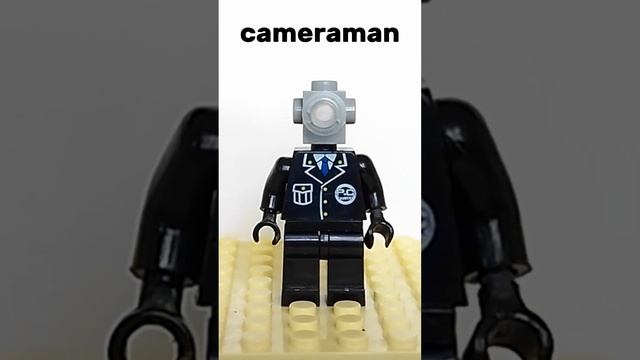 Lego cameraman | сборка камерамена