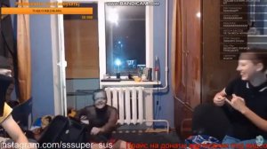 ПЬЯНЫЙ В ХЛАМ СУПЕР СУС УПАЛ СО СТУЛА