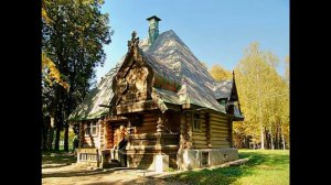 Русские терема. Деревянное зодчество. Княжеские терема. Russian Terem. Wooden architecture. 俄罗斯建筑