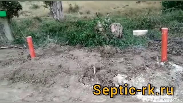 Монтаж септика для дома Волгарь 5 в Севастополе. компрессор Thomas AP-60. смотреть онлайн