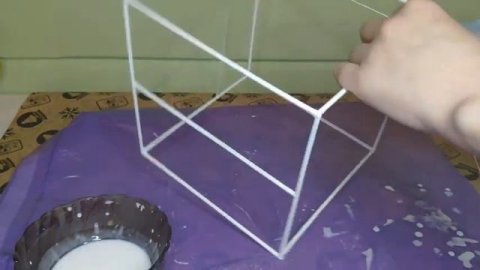 Светящийся новогодний подарок под елку своими руками Christmas sparkle box Новогодний Декор Комнаты