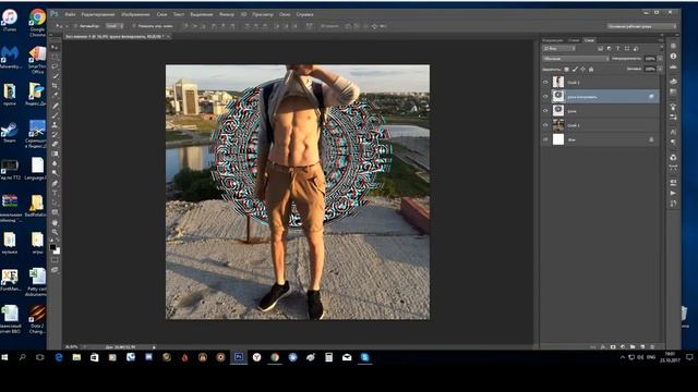 Подробный разбор того, как же подписать аву с Глитч и 3Д эффектом? смотреть онлайн