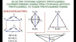 Третий признак равенства треугольников | Геометрия 7-9 класс #21 | Инфоурок