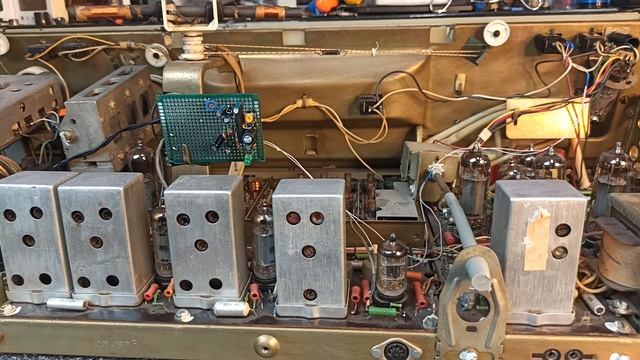 Установка стереодекодера и Bluetooth в советскую ламповую радиолу Симфония, Эстония, tube radio