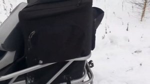 первый снег !!! привет снегоход !!! обзор на Yamaha venture Multi Purpose и тест драйв.