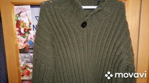 Мужской свитер как у Бодрова. Краткий обзор:какой пряжей вязала, какие размеры. МК @vikiknitting