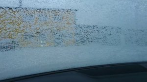 Volkswagen Passat b8   подогрев лобового стекла. Лёгкий снежок.