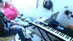 Yamaha DD75 - Drum Cover
