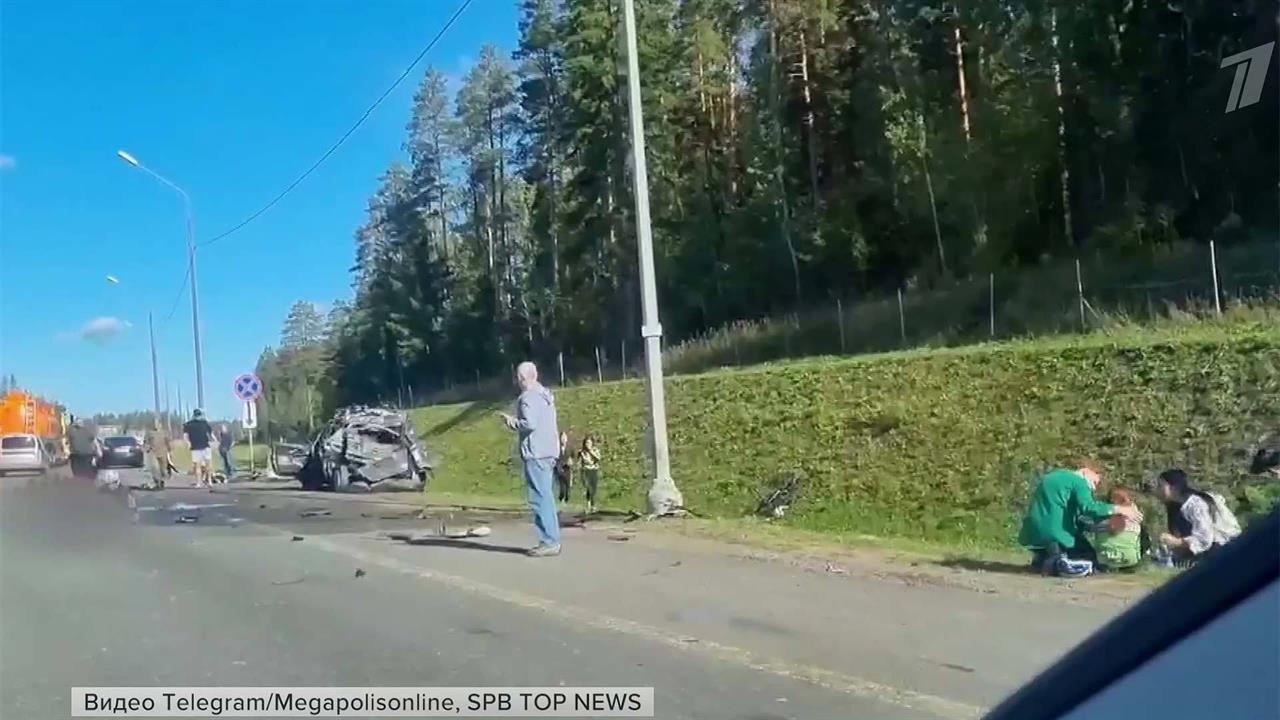 В Ленинградской области фура наехала на велосипедистов под Выборгом