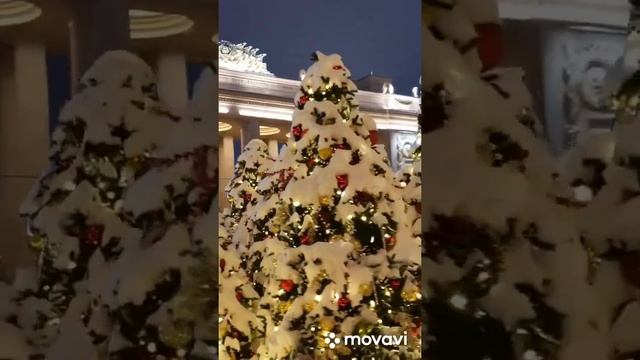 Новогодние ёлки?#москва #moscow #happychristmas #новогоднеенастроение #наступилазима #прогулка