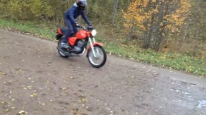 #2 Маленькая тренировка Wheelie. Minsk C125