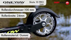 Skiroller One Way Skate10 PRO Lo  2014 / 2015 www.sportalbert.de
