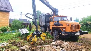 Уборка строительного мусора после демонтажа старого дома. Строительная компания Центр Домостроения