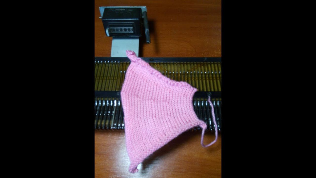 Одностороннее частичное вязание. смотреть онлайн