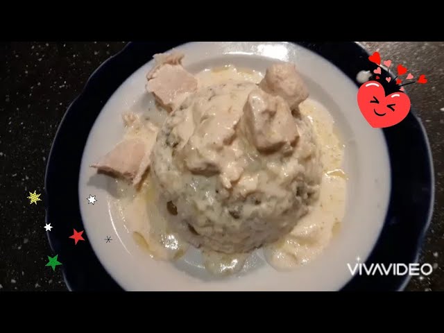 Вкусный сливочный соус с курицей! #еда # блюдаизкурицы #соус #сливки #сметана #рис #видео #гарнир
