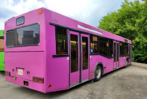 Автобус Могилёва МАЗ 103.465 АВ 1849-6 Маршрут 34к П-т на Присно - Автовокзал (Ленина - Автовокзал)
