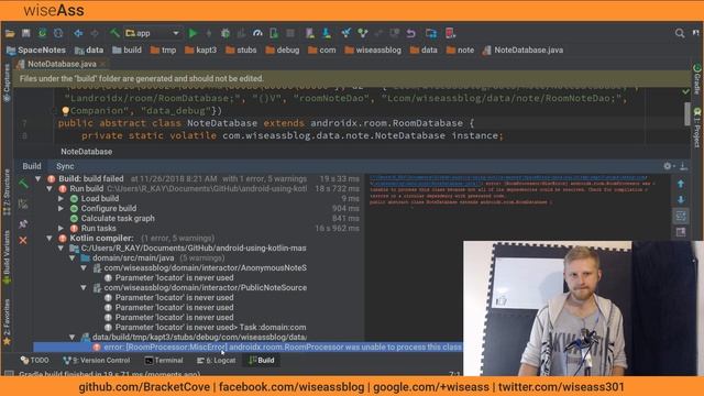 Android Developer Live Coding #15 - Android, Kotlin, Software Architecture, Gradle смотреть онлайн