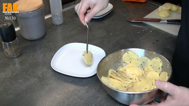 Картофель Анна - простой, но вкусный и красивый гарнир смотреть онлайн