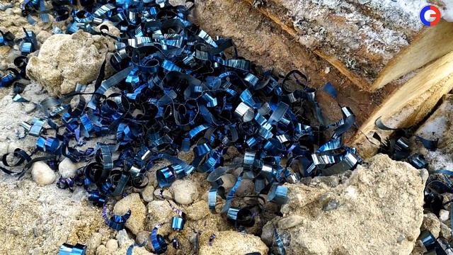 расточка и наплавка рукояти экскаватора мобильным расточным и наплавочным станком