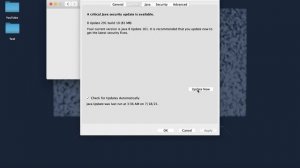 How To Update Java On A Mac using the Java control Panel