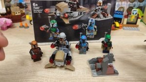 Обзор конструктора Лего Звездные Войны мандалорцы 75267