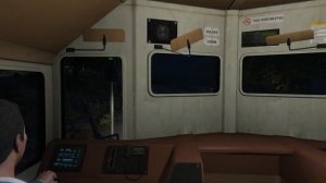 Поезд в ГТА 5 сошёл с рельс?