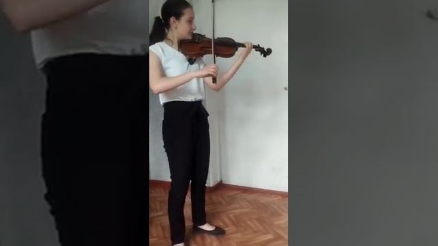 Моцарт "Концерт №3" 1 часть Каденция Ойстраха Корягина Елизавета 2 курс ОСИ смотреть онлайн