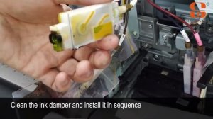 Replace DX5 head for Mimaki JV33 printer