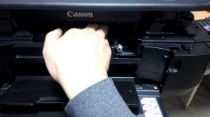 Как достать печатающую головку в Canon MG