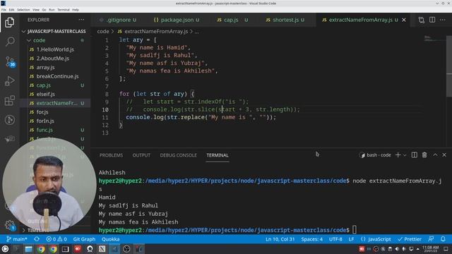 JavaScript Masterclass #8 String || javascript tutorial hindi #javascripttutorialhindi