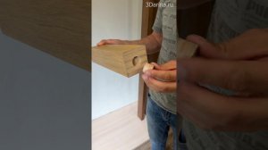 Реечная перегородка для зонирования / Скрытое крепление для отдельно стоящих стоек перегородки!