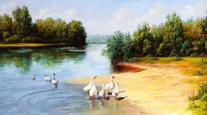 Летие пейзажи художника Юрия Карпикова