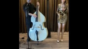 Дуэт «ДЖАЗ-а-РОЛЛА» саксофон и контрабас на конференцию, фуршет.