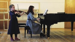 Белоусова Шарлотта (7 лет). Сувенир для Сарасате. В. Потсток