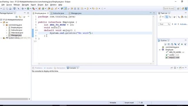 Multiple inheritance in java