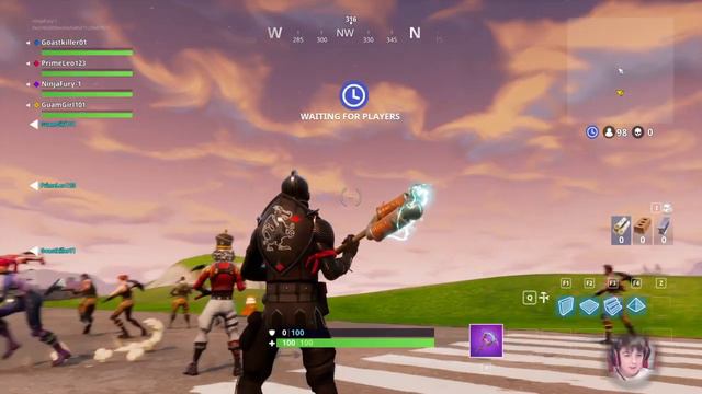 Fortnite W/ Goast Playing W/ Keyboard (So Hard) смотреть онлайн