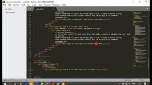Membuat WEB Dengan Bootstrap Menggunakan Text Editor Sublime