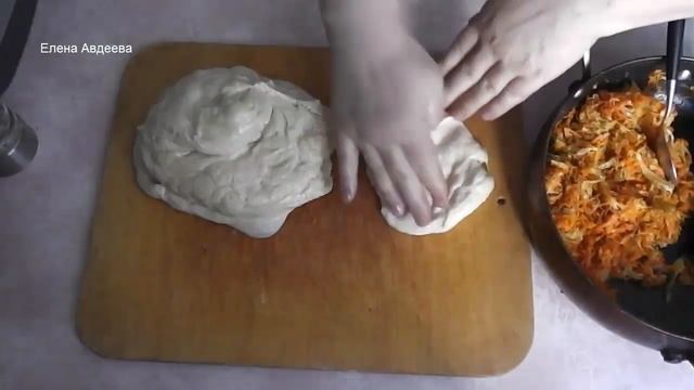 Постные пирожки. Тесто на капустном рассоле