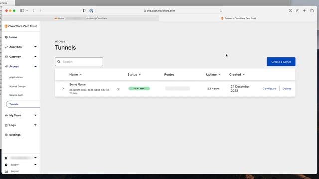 MikroTips: Cloudflare Zero Trust Tunnel