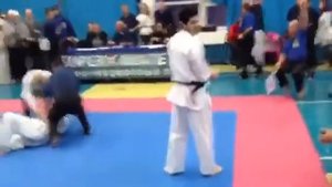 Самый быстрый бой в карате