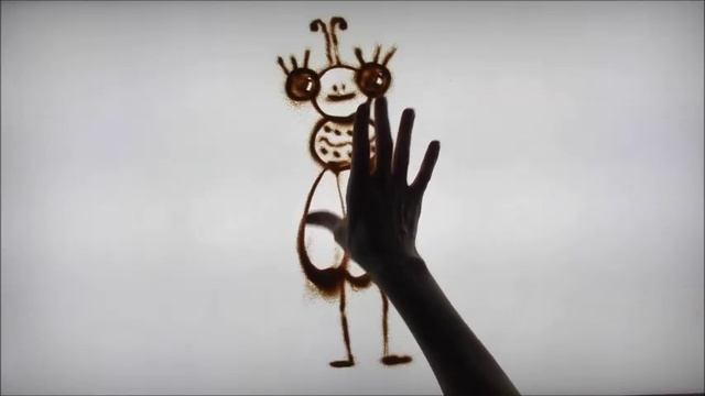 Рисуем песком с Баечни . Та самая Муха. смотреть онлайн