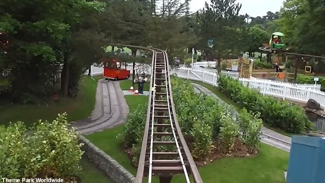 Get Set Go Tree Top Adventure On Ride POV - CBeebies Land Alton Towers смотреть онлайн