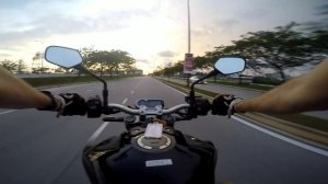 Honda CB1000R Malaysia Stock Exhaust Sound And First Ride